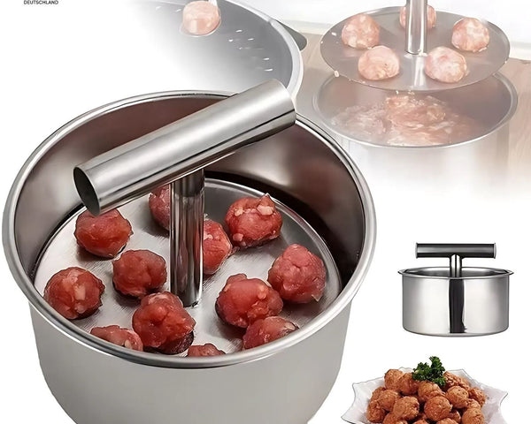 MeatShaper™ - Edelstahl-Frikadellenform für die Küche