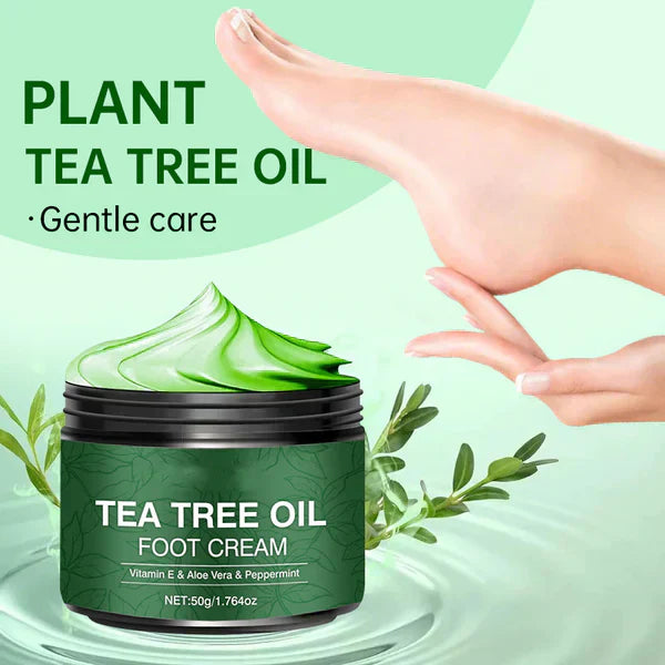 AloeRelief™ | Beruhigende Fußpflege mit Aloe Vera & Teebaumöl
