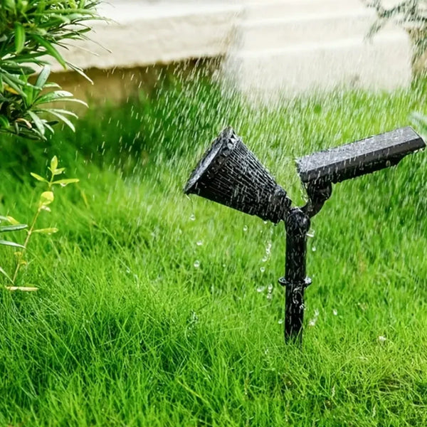 LumiViva™ Solar-Gartenstrahler | Farbige Beleuchtung & stimmungsvolle Gartenatmosphäre