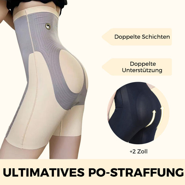 ShapeBoost™ Bauchfreie Shorts mit hoher Taille