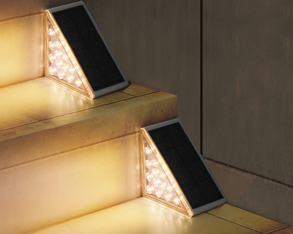 StepLights - LED-Treppenbeleuchtung, solar und wasserdicht [Letzter Tag Rabatt]