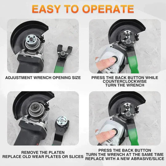 FlexGrind™ – Vielseitiger Schleif-Schlüssel für Präzision und Komfort