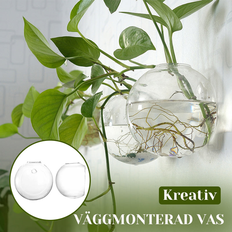 1+1 GRATIS | FlowerCrest - Kreative Vase für die Wandmontage