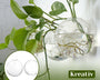 1+1 GRATIS | FlowerCrest - Kreative Vase für die Wandmontage