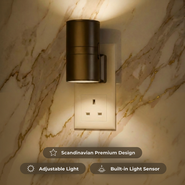 Glowvia™ LED-Wandleuchte | Automatisches Licht & warme Wohlfühlatmosphäre