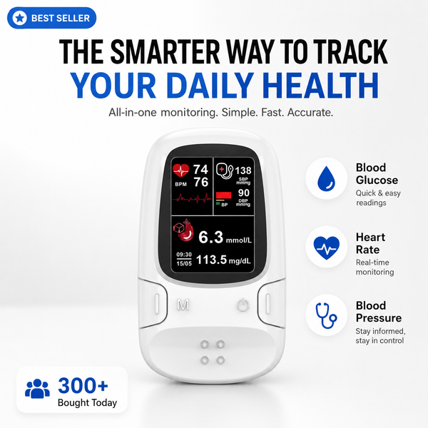 VitalSense™ Gesundheitsmonitor – Für Einfache & Berührungsfreie Messungen