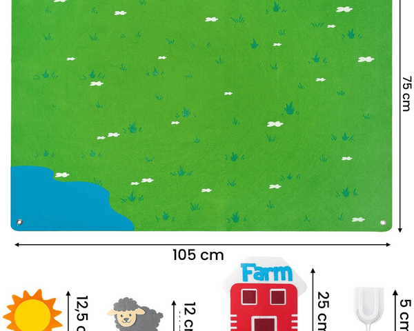 EasyPatch™ | Interaktive Aktivität Filztafel