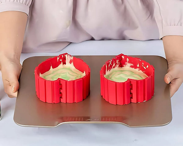 2+2 GRATIS | BakeArt™ - Silikon Kuchen Form DIY