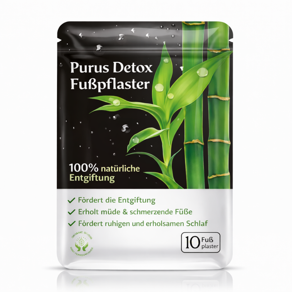 Purus Detox Fußpflaster – Sanfte Entgiftung