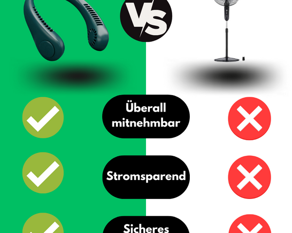 EasyNeck™ - Kühle Brise Tragbarer Ventilator