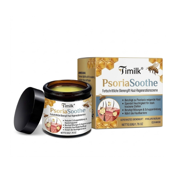 PsoriaSoothe Fortschrittliche Bienengift Haut-Regenerationscreme
