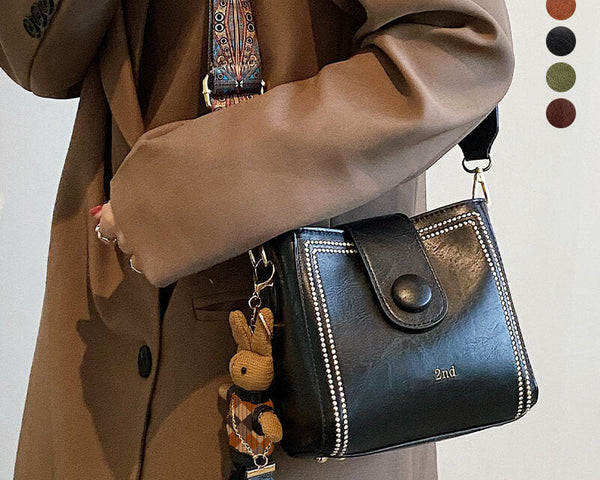 RetroCharm™ – Vintage-Mode-Tasche mit verstellbarem breiterem Schultergurt