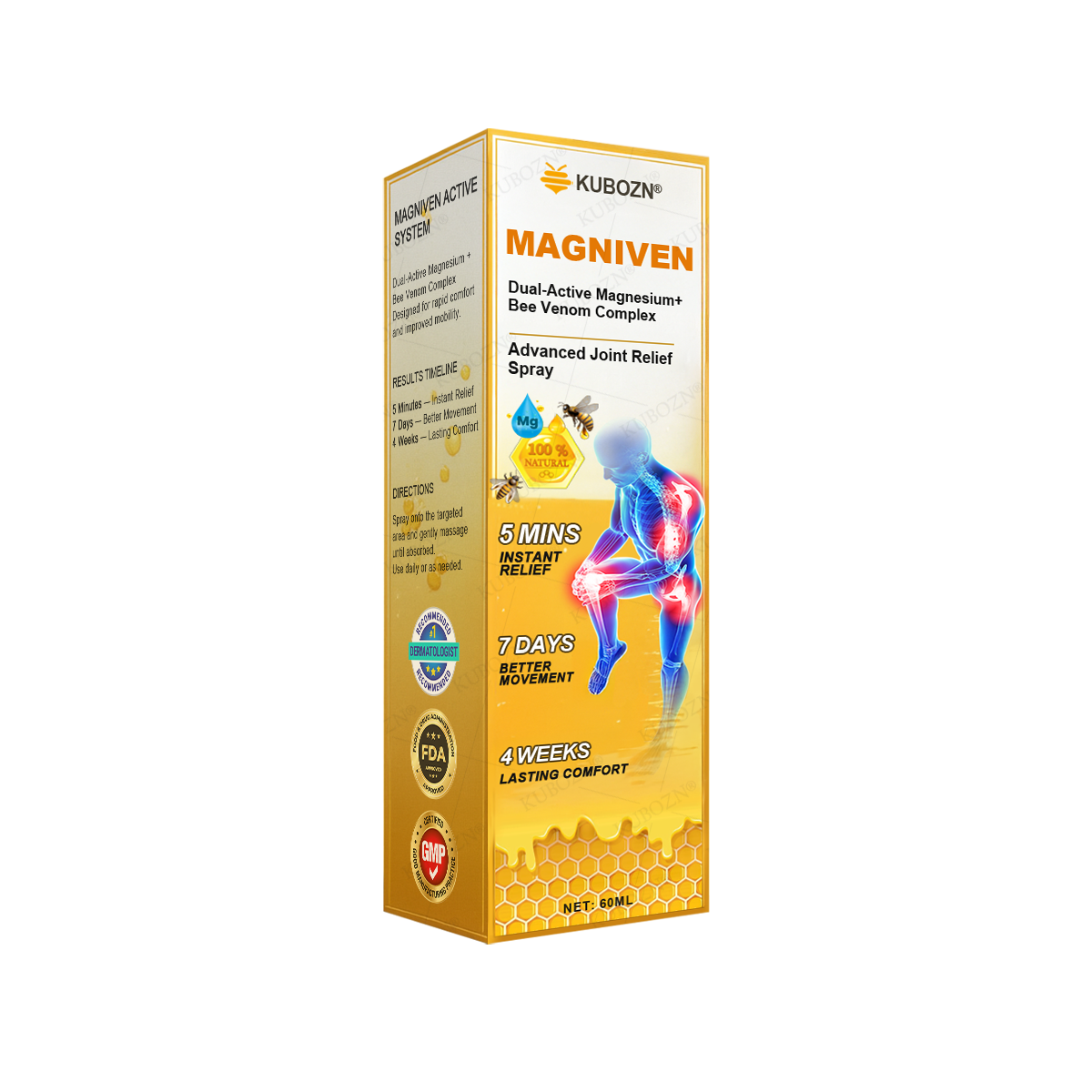 BeeMotion™ | Magnesium- & Bienengift-Gelenkspray – Für Mehr Beweglichkeit & Weniger Gelenkbeschwerden