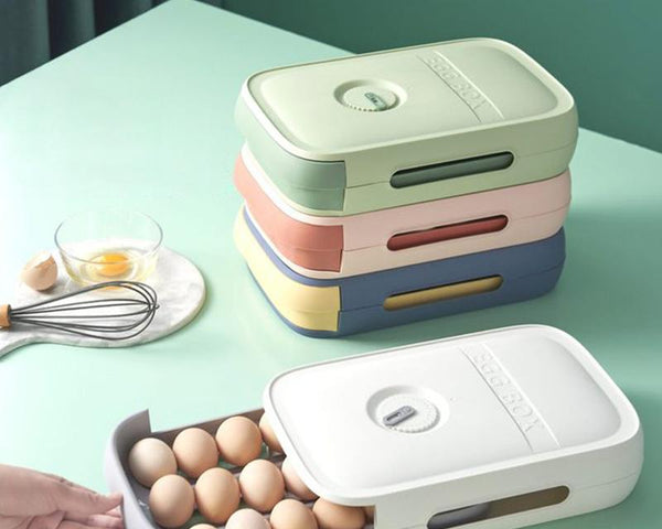 EggStore - Platzsparende Aufbewahrung für frische Eier!