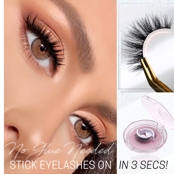 LashQueen™ Selbstklebende, wiederverwendbare, wasserfeste Wimpern