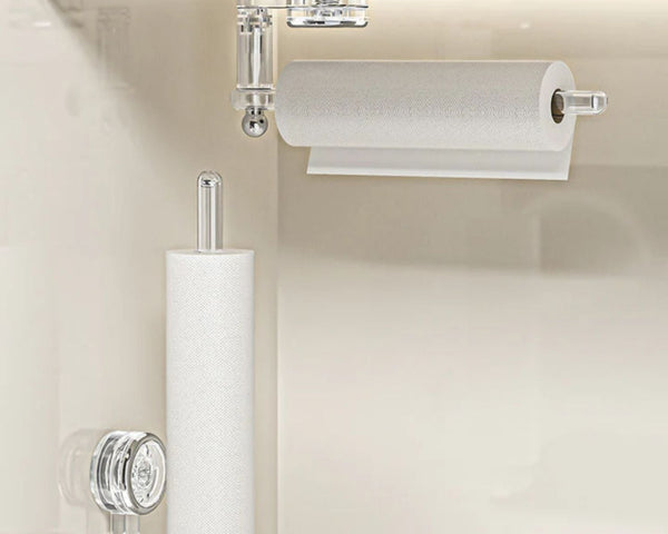 GripRoll™ - Multifunktionaler Vakuum-Saugnapf-Toilettenpapierhalter