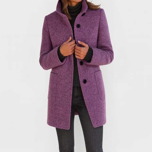 Élanora™ Midi-Mantel für Damen | Eleganter Look & vielseitiger Herbstkomfort