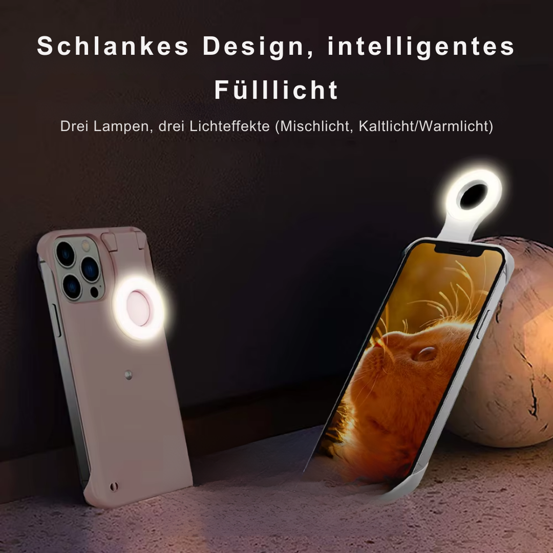 EasySnap™ - Selfie-Hülle mit integriertem Fülllicht für perfekte Aufnahmen