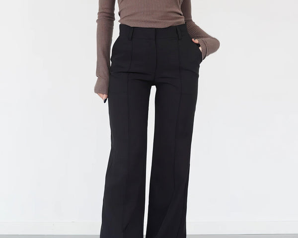 Sophia™ | Ausgestellte Hose mit hoher Taille