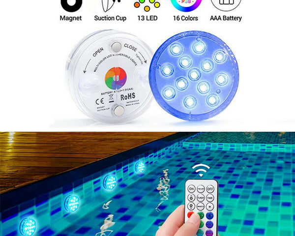 GlowLuxe – Unterwasserlicht mit Farbwechsel