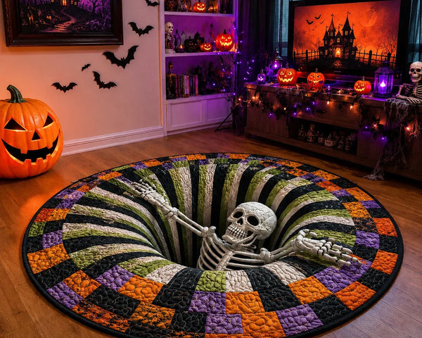 SpookDepth™ 3D Halloween Illusions-Teppich | Schauriger Tiefeneffekt