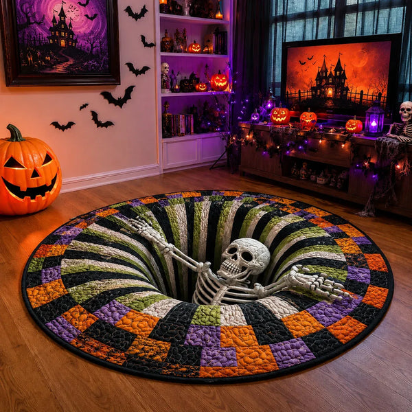 SpookDepth™ 3D Halloween Illusions-Teppich | Schauriger Tiefeneffekt