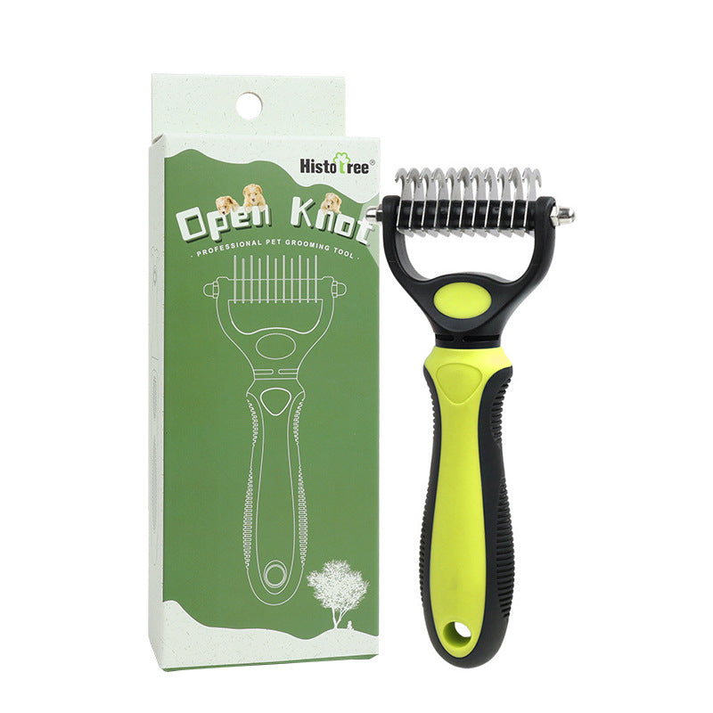 🔥 1+1 GRATIS 🎁 Professionelles Enthaarungs-Tool für Hunde & Katzen