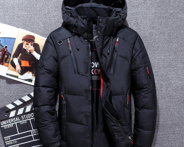 FrostGuard™ | dicke Pufferjacke mit Kapuze
