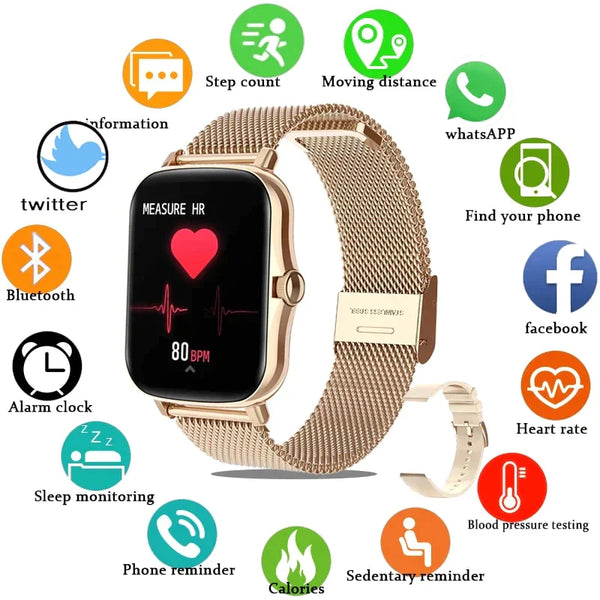 GlamWatch™ Pro | Multifunktions-Edel-Smartwatch
