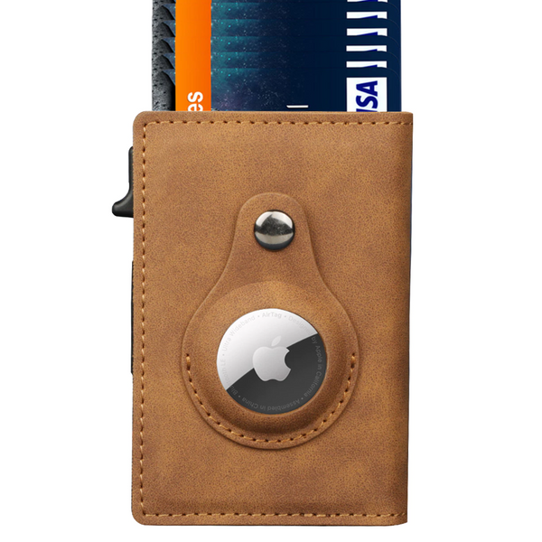 AiroWallet™ - AirTag Leather Wallet (unterstützt sowohl Android als iOS)