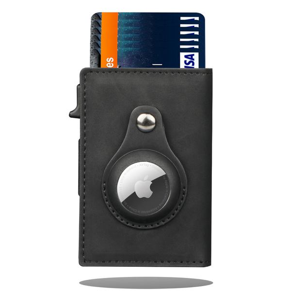 AiroWallet™ - AirTag Leather Wallet (unterstützt sowohl Android als iOS)