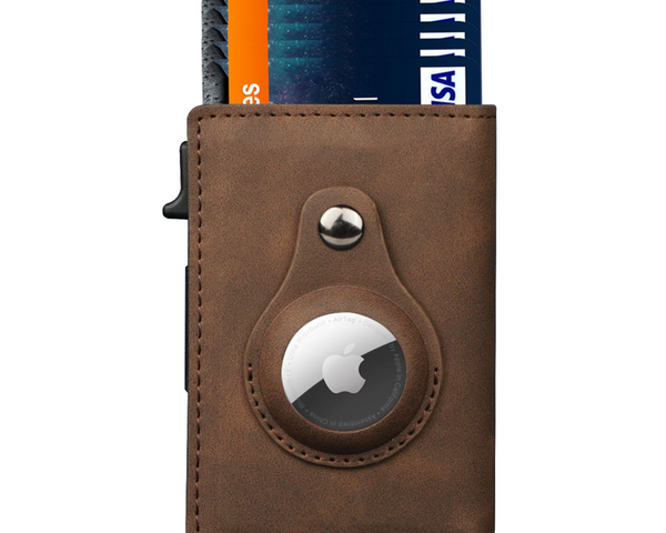 AiroWallet™ - AirTag Leather Wallet (unterstützt sowohl Android als iOS)