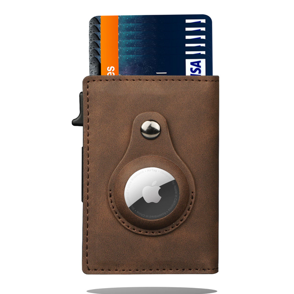 AiroWallet™ - AirTag Leather Wallet (unterstützt sowohl Android als iOS)