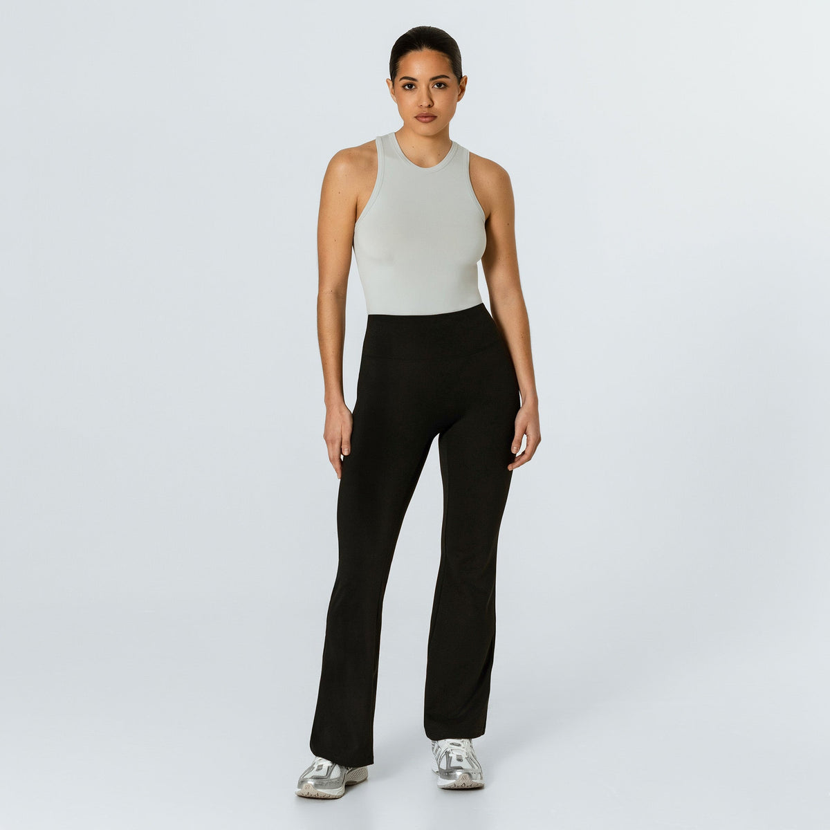 Asana High-Waist-Leggings mit ausgestelltem Bein
