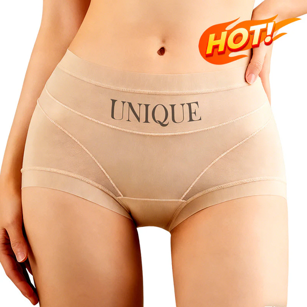UNIQUE | Atmungsaktive Damen-Shorts-Unterwäsche | 2 Stück