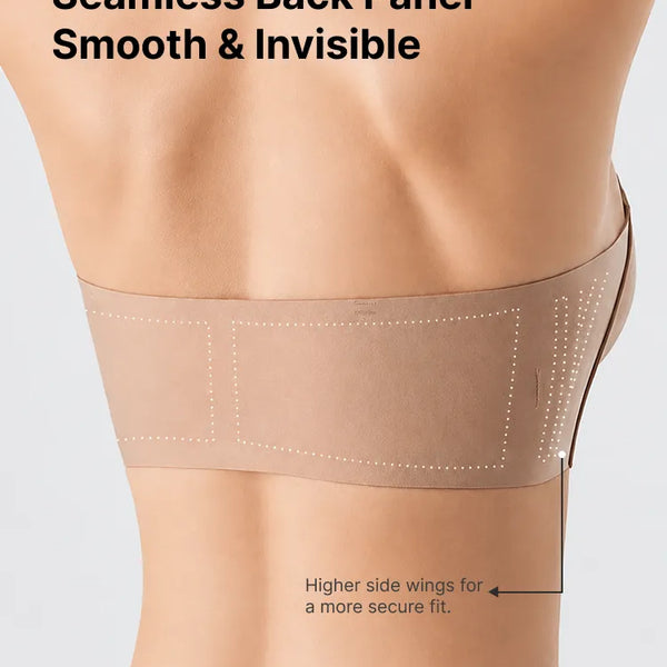 Strapelle™ Trägerloser Push-up-BH ohne Bügel – Rutschfester Halt & nahtloser Look