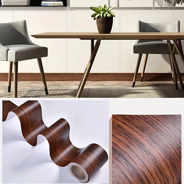 EasyWrap™ - Selbstklebende Sockelleisten für Wände – Einfach zu Befestigen & Modernisieren