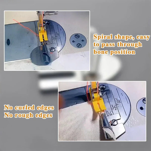 50% RABATT | PerfectSew™ - Spiralnährohr-Saumfuß - Satz mit 8 Stück [Letzter Tag Rabatt]