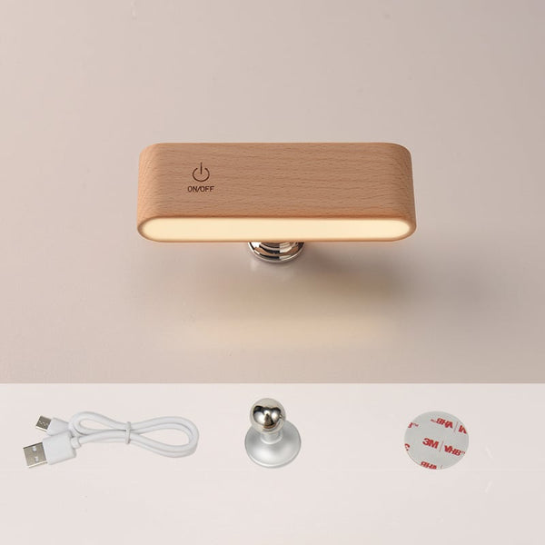 50% RABATT | HaloWood - 360° Rotierende magnetische Lampe [Letzter Tag Rabatt]
