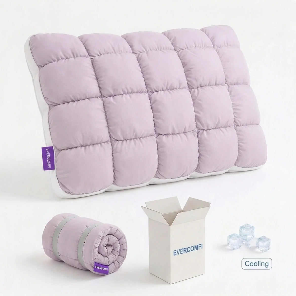 CloudMallow™ Kühlkissen | Wolkenweicher Komfort für erholsame Nächte