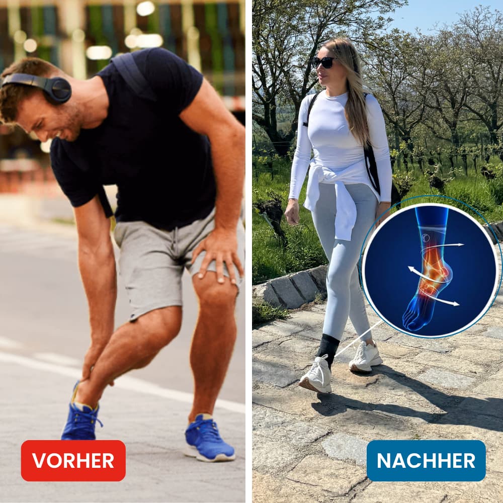 50% Rabatt | BioAktiv Fußbandage™ | Gezielte Kompression für bessere Durchblutung & schnelle Regeneration!