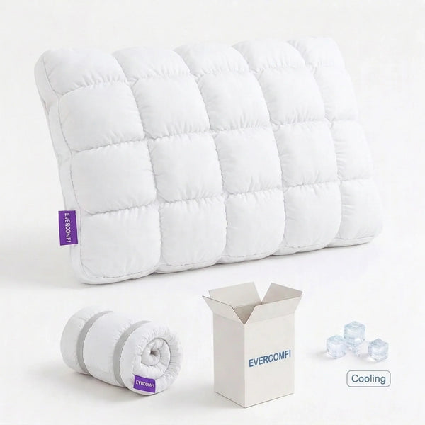 CloudMallow™ Kühlkissen | Wolkenweicher Komfort für erholsame Nächte