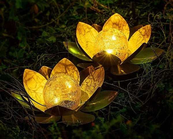 1+1 GRATIS | LotuGlow – Magische Gartenbeleuchtung mit Stil
