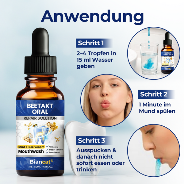 1+1 GRATIS | BeeTakt Zahnfleisch-Repair Lösung