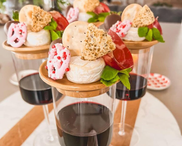 1+1 GRATIS | WineTop - Weinglas Charcuterie Topper [Letzter Tag Rabatt]