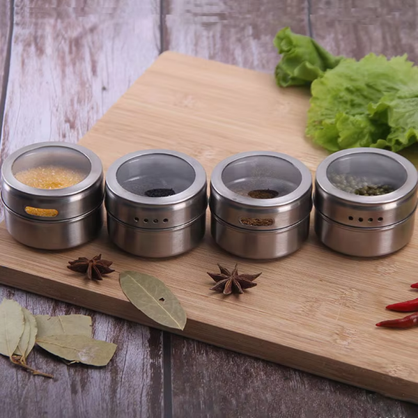 MagnoSpice™ - Magnetische Gewürzdosen-Set für Ihre Küche