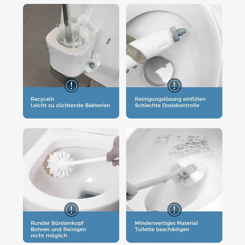 CleanGrip – Hygienisch saubere Toilette ohne Schrubben