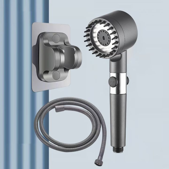 AquaForce™ | Multifunktionaler Hochdruck-Duschkopf – Für Kraftvolle Wasserstrahlen & Wassersparendes Duschen