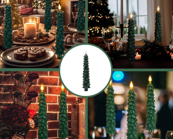2+2 GRATIS | MerryLites - Weihnachten LED-Kerzen Baum [Letzter Tag Rabatt]