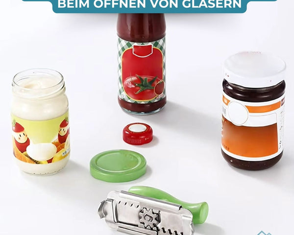 1+1 GRATIS | CapCracker™ - Öffnen Sie mühelos Gläser und Flaschen! [Letzter Tag Rabatt]